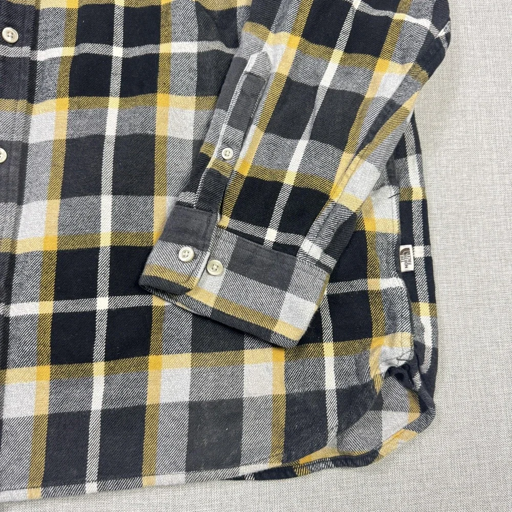 The North Face Flannel‎ Shirt Mens 2XL Multicolor Long Sleeve Button-Up Plaid